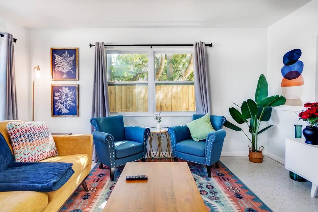 Boho Villa 10 Mins From Siesta Sarasota Exteriér fotografie